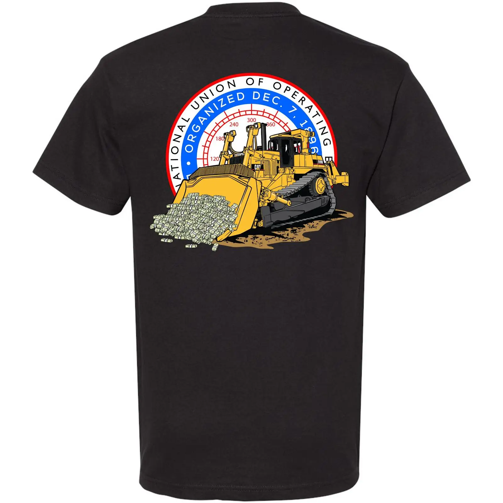 Heavy Equipment Bulldozer - T-shirt International Union of Operating Engineers