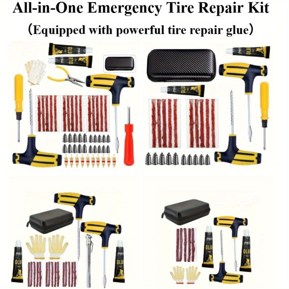 Heavy Equipment Repair - Kit de réparation de pneus d'urgence