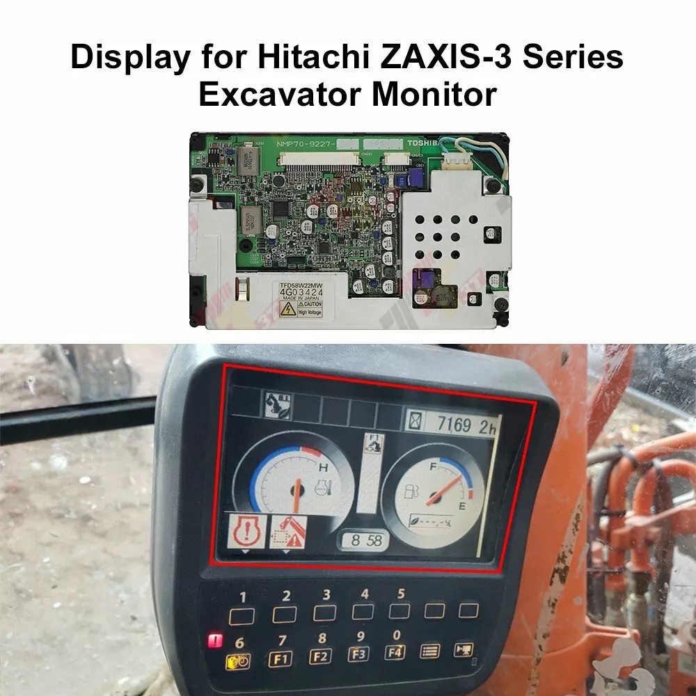 Écran pour Carter E320 323 336 - Heavy Equipment Hitachi avis et prix