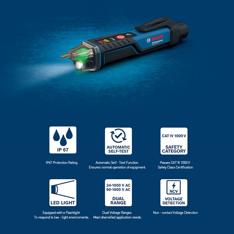 Testeur de tension BOSCH PRO G - Tools Heavy Equipment avis et prix