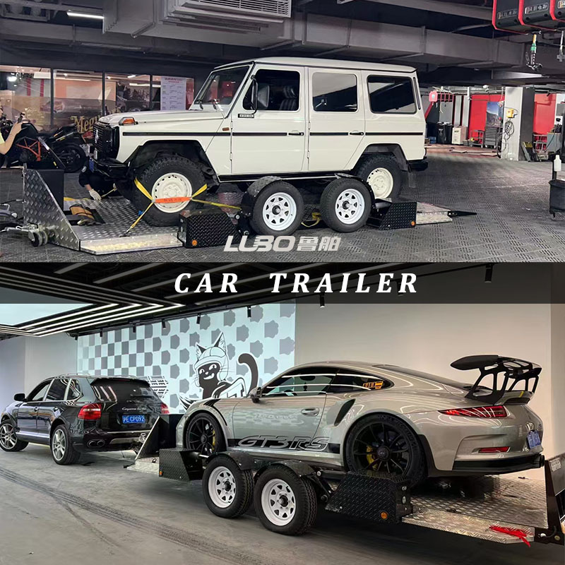 Remorque à plateau bas pour tr - Heavy Equipment Trailer avis et prix