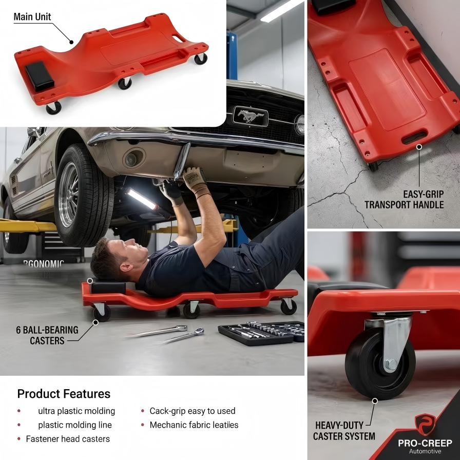 Chariot de mécanicien robuste  - Heavy Equipment Repair avis et prix