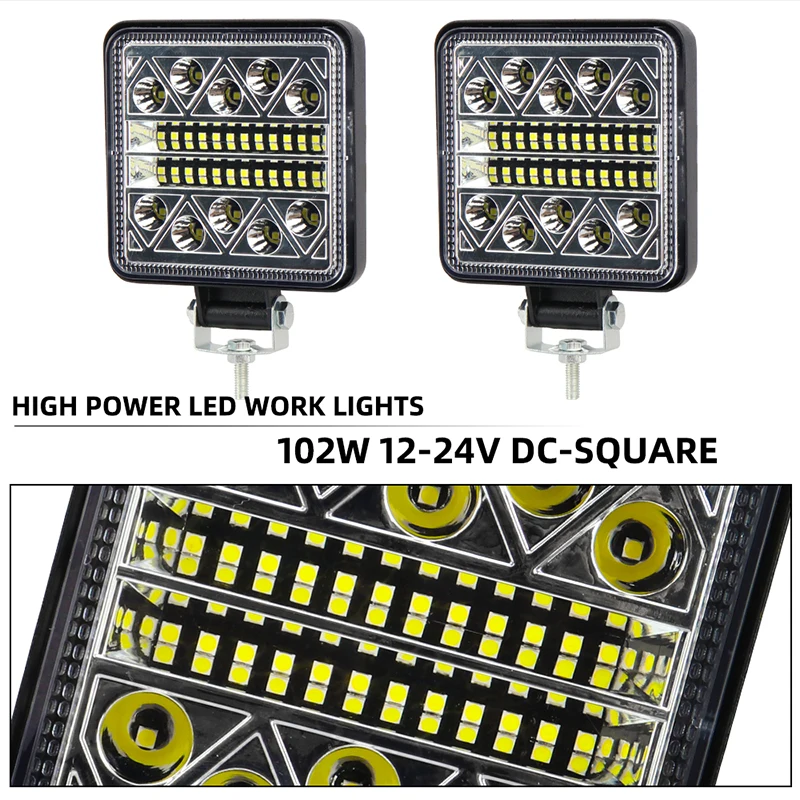1 pièces 102W barre lumineuse  - Heavy Equipment Supplies avis et prix
